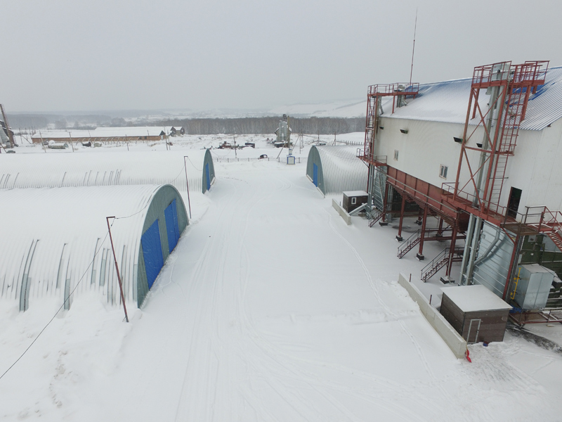 Строительство зернохранилищ в Кемеровской области - Ангары Сибири
